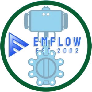 EM-Flow pneumatic butterfly valve