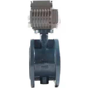 EMEB OCF Electric actuated flanged butterfly valve 4