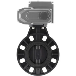 EMEB OPW Electric plastic butterfly valve 4
