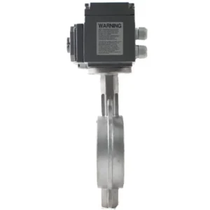EMEB OSW Electric actuated stainless steel butterfly valve 3