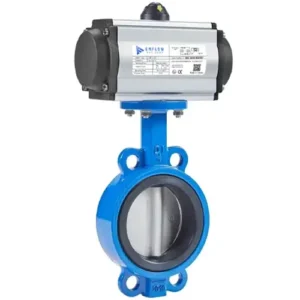 EMPB-OCW Pneumatic actuated cast iron butterfly valve 1
