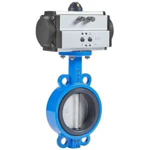EMPB OCW Pneumatic actuated cast iron butterfly valve 3