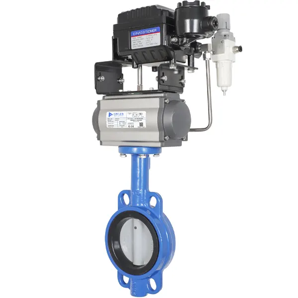 EMPB-PSW Pneumatic modulating butterfly valve 1