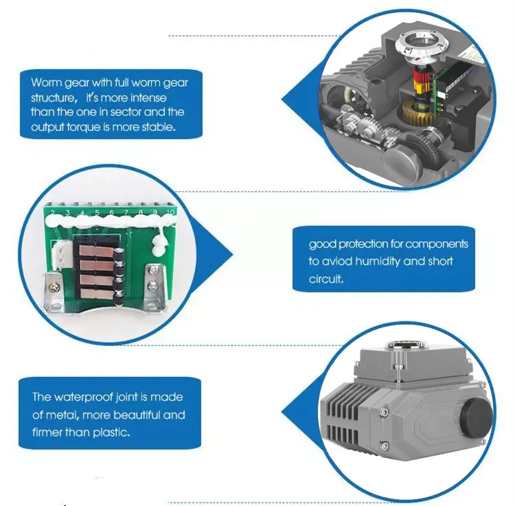 Electric actuator section