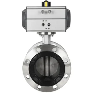Alternative view of EMPB-OSF Pneumatic flanged butterfly valve
