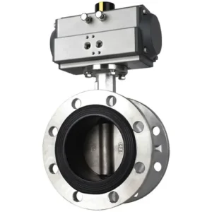 Pneumatic butterfly valve EMPB OSF 3