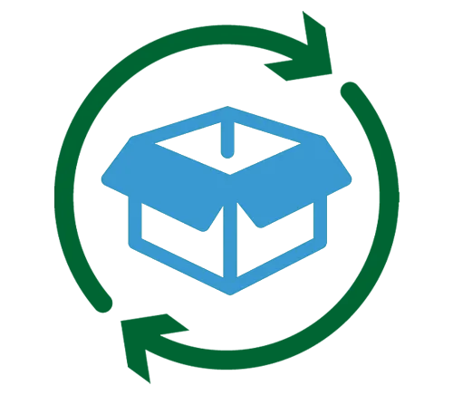 return and exchange policy icon